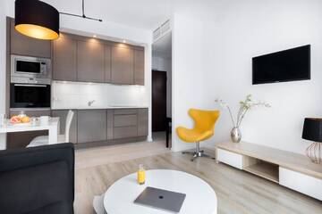 Фото номера Улучшенные апартаменты Апарт-отели Vola Residence self check-in г. Варшава 8