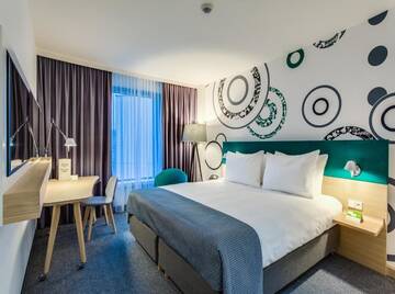 Фото номера Двухместный номер с 1 кроватью - Для некурящих Отель Holiday Inn - Warsaw City Centre г. Варшава 13