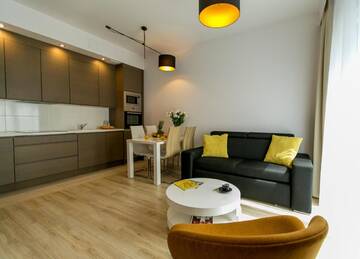 Фото номера Полулюкс Апарт-отели Varsovia Apartamenty Kasprzaka г. Варшава 10