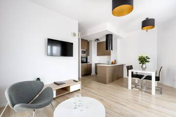 Фото номера Представительский люкс Апарт-отели Varsovia Apartamenty Kasprzaka г. Варшава 6