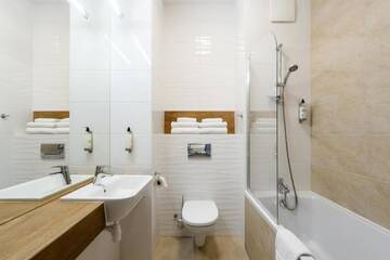 Фото номера Представительский люкс Апарт-отели Varsovia Apartamenty Kasprzaka г. Варшава 11