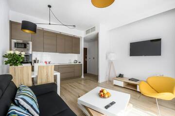 Фото номера Полулюкс Апарт-отели Varsovia Apartamenty Kasprzaka г. Варшава 7