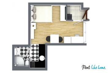 Фото номера Номер-студио Апартаменты Rent like home - Złota 65 г. Варшава 30