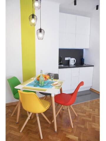Фото номера Апартаменты с 1 спальней Апартаменты Nowolipie Warsaw Apartment г. Варшава 12