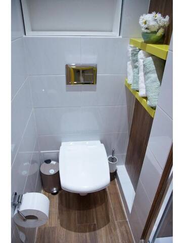 Фото номера Апартаменты с 1 спальней Апартаменты Nowolipie Warsaw Apartment г. Варшава 31