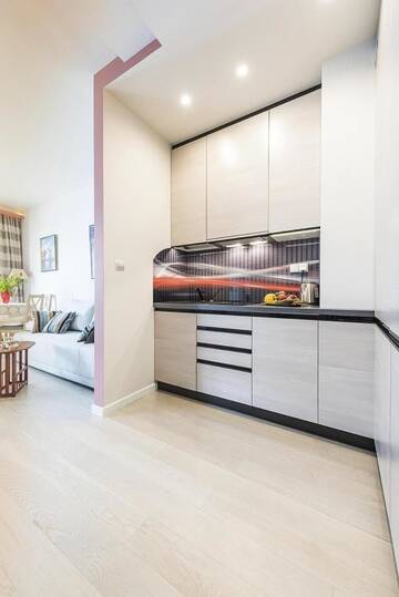 Фото номера Апартаменты-студио Апартаменты P&amp;O Apartments Metro Mlociny г. Варшава 15