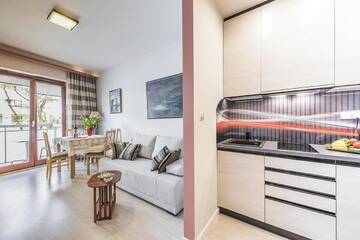 Фото номера Апартаменты-студио Апартаменты P&amp;O Apartments Metro Mlociny г. Варшава 16