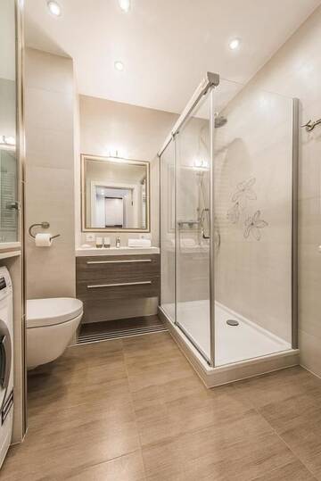 Фото номера Апартаменты-студио Апартаменты P&amp;O Apartments Metro Mlociny г. Варшава 25