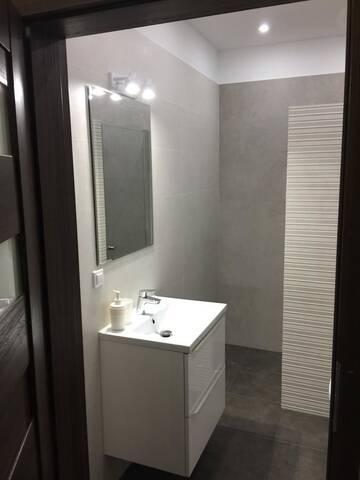 Фото номера Апартаменты с 1 спальней Апартаменты Apartamenty przy Arkadii г. Варшава 17
