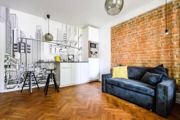 Фото номера Апартаменты с балконом Апартаменты Central Station Apartments г. Варшава 11