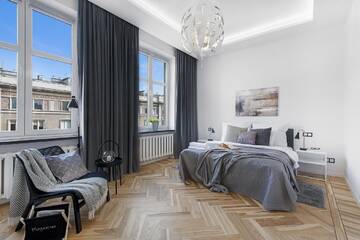 Фото номера Апартаменты с 1 спальней Апартаменты P&amp;O Apartments Metro Politechnika г. Варшава 31