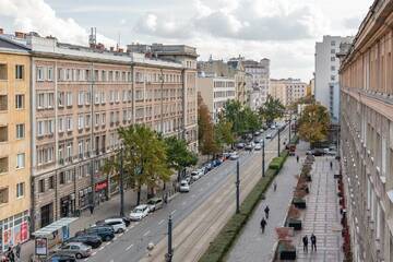 Фото номера Апартаменты с 1 спальней Апартаменты P&amp;O Apartments Metro Politechnika г. Варшава 14