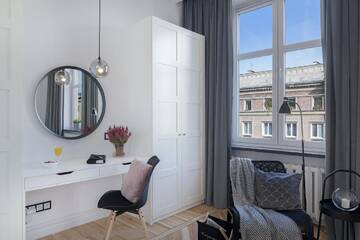 Фото номера Апартаменты с 1 спальней Апартаменты P&amp;O Apartments Metro Politechnika г. Варшава 13