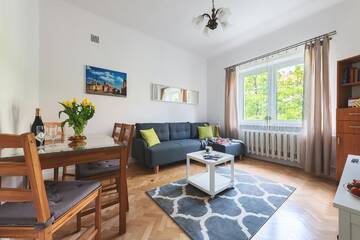 Фото номера Апартаменты с 1 спальней Апартаменты P&amp;O Apartments Metro Politechnika г. Варшава 5