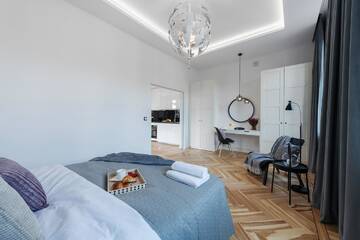 Фото номера Апартаменты с 1 спальней Апартаменты P&amp;O Apartments Metro Politechnika г. Варшава 29