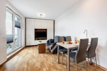 Фото номера Апартаменты с 1 спальней Апартаменты Warsaw - Aparts - Manhattan Mokotów г. Варшава 4
