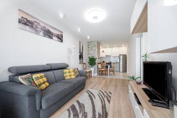 Фото номера Апартаменты с 1 спальней и террасой Апартаменты Warsaw - Aparts - Manhattan Mokotów г. Варшава 10