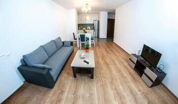 Фото номера Апартаменты с 1 спальней и террасой Апартаменты Warsaw - Aparts - Manhattan Mokotów г. Варшава 5
