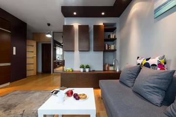Фото номера Апартаменты с 1 спальней Апартаменты Warsaw - Aparts - Manhattan Mokotów г. Варшава 7