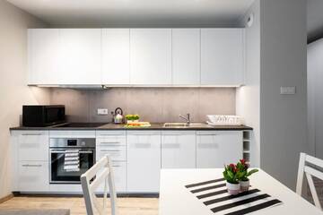 Фото номера Апартаменты с 1 спальней и террасой Апартаменты Warsaw - Aparts - Manhattan Mokotów г. Варшава 7