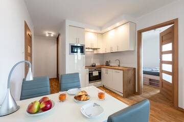 Фото номера Апартаменты с 1 спальней Апартаменты Warsaw - Aparts - Manhattan Mokotów г. Варшава 3
