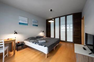 Фото номера Апартаменты с 1 спальней Апартаменты Warsaw - Aparts - Manhattan Mokotów г. Варшава 10