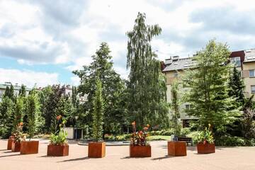 Фото номера Апартаменты с 1 спальней Апартаменты Green Kabaty Apartment 2 г. Варшава 17