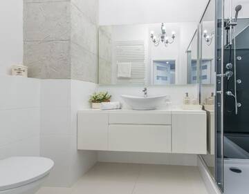 Фото номера Двухместный номер-студио Делюкс с 1 кроватью Апартаменты P&amp;O Apartments Komfort Apartament - Mokotów г. Варшава 71