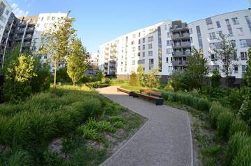 Фото номера Двухместный номер-студио Делюкс с 1 кроватью Апартаменты P&amp;O Apartments Komfort Apartament - Mokotów г. Варшава 56