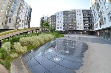Фото номера Двухместный номер-студио Делюкс с 1 кроватью Апартаменты P&amp;O Apartments Komfort Apartament - Mokotów г. Варшава 25