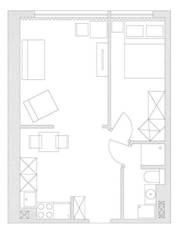 Фото номера Апартаменты с 2 спальнями Апартаменты Apartament Słodowiec г. Варшава 28
