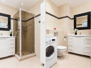 Фото номера Апартаменты с 1 спальней (для 4 взрослых) Апартаменты Chopin Apartments - Platinum Towers г. Варшава 12