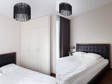Фото номера Апартаменты с 1 спальней (для 4 взрослых) Апартаменты Chopin Apartments - Platinum Towers г. Варшава 13