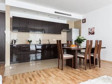 Фото номера Семейный суперлюкс Апартаменты Chopin Apartments - Platinum Towers г. Варшава 8