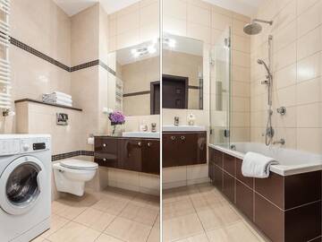 Фото номера Семейный суперлюкс Апартаменты Chopin Apartments - Platinum Towers г. Варшава 7