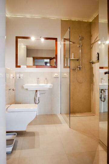 Фото номера Апартаменты Делюкс Апартаменты Warsaw City View Apartment г. Варшава 12
