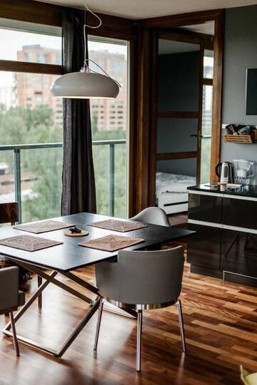Фото номера Апартаменты Делюкс Апартаменты Warsaw City View Apartment г. Варшава 26