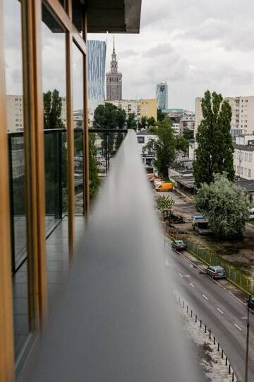 Фото номера Апартаменты Делюкс Апартаменты Warsaw City View Apartment г. Варшава 24