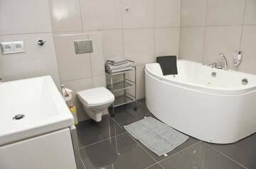 Фото номера Апартаменты с гидромассажной ванной Апартаменты Apartamenty Nad Jeziorkiem г. Варшава 13
