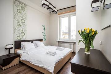 Фото номера Апартаменты с 2 спальнями Апартаменты Apartamenty Wawa Centrum by Your Freedom г. Варшава 8
