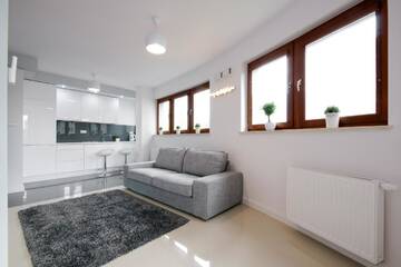 Фото номера Номер-студио Делюкс с балконом Апартаменты erApartments Wronia Oxygen г. Варшава 3