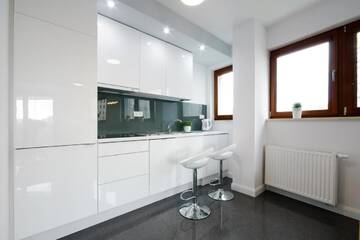 Фото номера Номер-студио Делюкс с балконом Апартаменты erApartments Wronia Oxygen г. Варшава 6