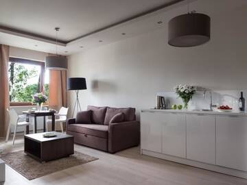 Фото номера Апартаменты с 1 спальней Апартаменты Chopin Apartments - Capital г. Варшава 6