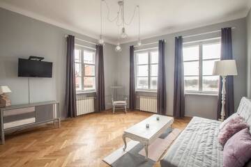 Фото номера Two-Bedroom Comfort Apartment with River View - ul. Brzozowa 1/3 Апартаменты Ego Apartments Old Town г. Варшава 3