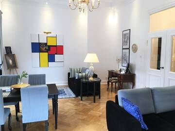Фото номера Роскошный люкс с видом на Рыночную площадь Апартаменты Luxury Suites &amp; Apartments MONDRIAN UNESCO Old Town г. Варшава 9