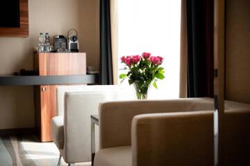 Фото номера Улучшенный двухместный номер с 1 кроватью Отель Warsaw Plaza Hotel г. Варшава 4