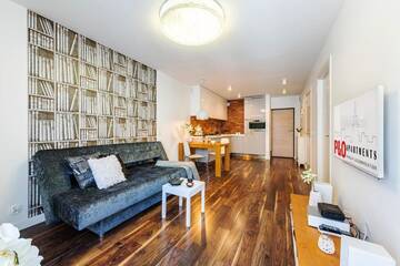 Фото номера Апартаменты Делюкс с 1 спальней - Grzybowska, 16/22 Апартаменты P&amp;O City Center Apartments г. Варшава 11