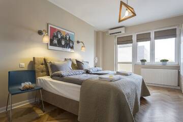 Фото номера Роскошные апартаменты с 2 спальнями - 38, Nowogrodzka Street Апартаменты P&amp;O City Center Apartments г. Варшава 9