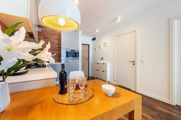 Фото номера Апартаменты Делюкс с 1 спальней - Grzybowska, 16/22 Апартаменты P&amp;O City Center Apartments г. Варшава 19