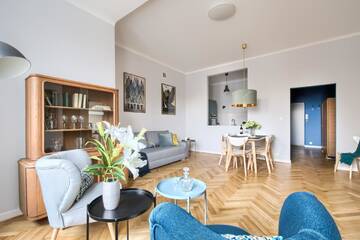 Фото номера Two-Bedroom Apartment - 53 Marszałkowska Street Апартаменты P&amp;O City Center Apartments г. Варшава 3